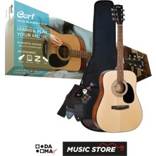 Cort CAP810OP Trailblazer Akustik Gitar Seti – Open Pore