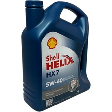 Shell Helix Hx7 5W-40 Sentetik Motor Yağı 4 Litre