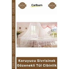Carlburn #cibinlik Sinek Koruyucu Sivrisinek Savar Bebek Beşiği Tek Çift Kişilik Gözenekli Tül Cibinlik