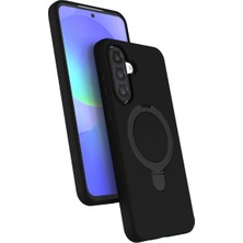 Akıllı Bayi Samsung Galaxy A37 5g Regal Magsafe Standlı Kapak - Siyah Aby