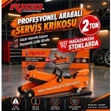 ALWAYSSPEED - Rico  Profesyonel 2 Ton Hidrolik Arabalı Kriko Yol Yardım Krikosu