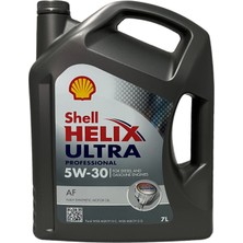 Shell Helix Ultra 5W-30 Af Tam Sentetik Motor Yağı 7 Litre