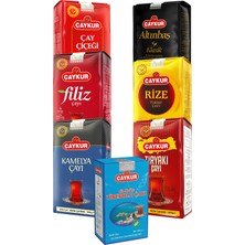 Çaykur Tiryaki Kamelya Rize Filiz Altınbaş ve Tirebolu 500GR Çay Paketi