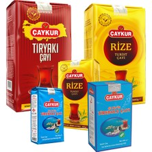 Çaykur Tirebolu Tiryaki ve Rize Klasik Dökme Çay Paketi