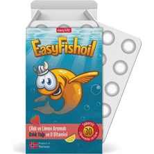 Easyvit Easyfıshoıl Omega 3 Cılek 30 Jel Form