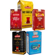 Çaykur Büyük Aile 5kg Tiryaki Rize Filiz Altınbaş ve Tirebolu Çay Paketi