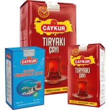 Çaykur Tiryaki 500GR ve 1kg, 42 No Tirebolu 500GR Dökme Çay Paketi