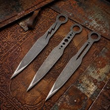 Iron Specter 3’lü Kunai Fırlatma Bıçak Seti