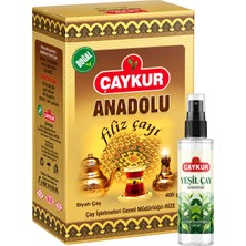 Çaykur Anadolu Filiz Hediyelik Çay ve Sprey Yeşil Çay Kolonyası Seti