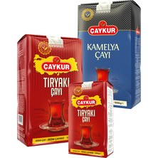 Çaykur Tiryaki 500GR ve 1kg, Kamelya 1kg Dökme Çay Paketi