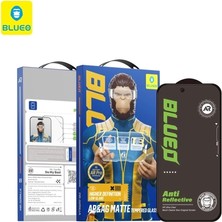 Blueo iPhone 18 Pro Max Uyumlu Matte Ar Yansıma Önleyici Ag Mat Ekran Koruyucu Cam | Uygulama Aparatı