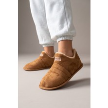 Nmoda Unisex Şık Kışlık Ev Terliği İçi Peluş Sıcak Tutan Kapalı Panduf Yumuşak Tabanlı Hafif Rahat Ev Botu