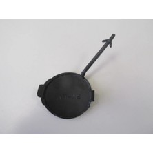 TŞT Peugeot 207 2006-2009 Ön Tampon Çeki Demiri Kapağı Siyah (Oem NO:7414PY)