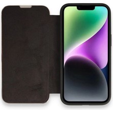 Sungur's Store Apple Iphone 14 Pro Max Kılıf Dolpin Kapaklı - Siyah