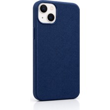 Gör-Al Premium Iphone 13 Noirweave Premium Kumaş Dokulu Magsafe Kılıf