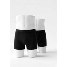 Galaksi Erkek Premium Kalite 2 'li Pamuk Boxer
