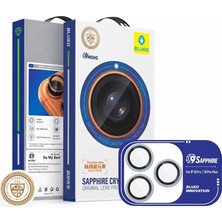 Blueo B Sapphire iPhone 18 Pro / 18 Pro Max Uyumlu 9 Mohs Kamera Lens Koruyucu