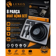 Lenox 8 Parça Matkap Buat Açma Seti