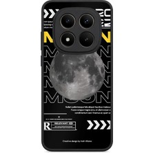 BG AKSESUAR Redmi Note 15 Pro Plus 5g Uyumlu Moon Desenli Kamera Korumalı Darbelere Dayanıklı Kılıf