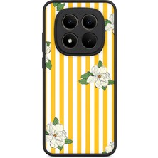 BG AKSESUAR Redmi Note 15 Pro Plus 5g Uyumlu Manolya Desenli Kamera Korumalı Darbelere Dayanıklı Kılıf