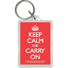 Pyramid International Anahtarlık Keep Calm And Carry On Akrilik
