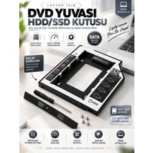12.7mm SSD HDD Sata Kızak Kutu Harddisk Sata Hd Sabit Disk Notebook Sürücüsü