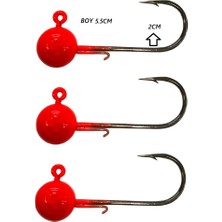 Powerex Uv Jig Head No:6/0 20GR. 3\'lu Paket Zoka Iğne