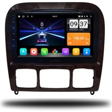Zenitho Snp Serisi Mercedes S Class 2000 ile 2006 Uyumlu Android Multimedya Sistemi 4-32 GB Hafıza Carplay Android Auto ve Geri Görüş Kamerası