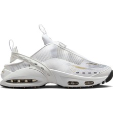 Nike Air Max Craze Unisex Sneaker Fermuar Detaylı Gizli Bağcıklı Günlük Spor Ayakkabı Beyaz