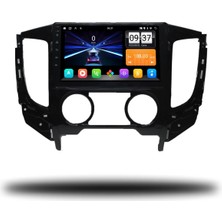 Zenitho Snp Serisi Mitsubishi L200 2015 ile 2022 Manuel Klima Uyumlu Android Multimedya Sistemi 4-32 GB Hafıza Carplay Android Auto ve Geri Görüş Kamerası