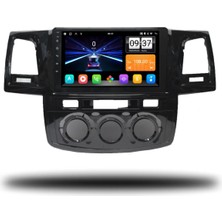 Zenitho Snp Serisi Toyota Hilux 2008 - 2015 Manuel Klima Uyumlu 4-32GB Hafıza Multimedya Sistemi ve Geri Görüş Kamerası