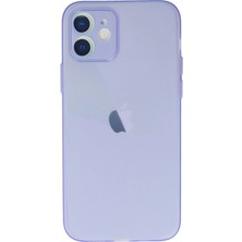 Edntrend Newface Iphone 12 Kılıf Puma Silikon - Mor