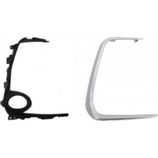 TŞT Toyota Corolla 2019-2024 Sis Lamba Kapağı Sağ Delikli Gri Iç Dış Set (2 Parça) (Oem NO:5212502390)