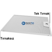 Franke 110.0457.338 Davlumbaz Alüminyum Yağ Filtresi Yıkanabilir Uzun Ömürlü Birebir Uyum 253X300
