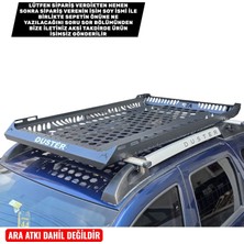 Duster Tavan Sepeti 100 x 160 cm Isme Özel Ultra Dayanıklı Çelik Malzeme Ara Atkısı Olan Her Araca Uyumlu