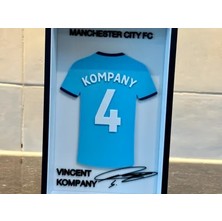 Printona Manchester City Takım Forma Sergileri - Kompany