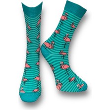 Me-Vo Unisex Flamingo Çorap