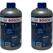 Bosch Dot-4 Fren Yağı 500 Ml. 2 Adet