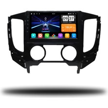 Zenitho Snp Serisi Mitsubishi L200 2015 ile 2022 Manuel Klima Uyumlu Android Multimedya Sistemi 4-64 GB Hafıza Carplay Android Auto ve Geri Görüş Kamerası