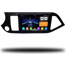 Zenitho Snp Serisi Kia Picanto 2011 ile 2016 Uyumlu 9 Inç Android Multimedya Sistemi 4-64 GB Hafıza Carplay Android Auto ve Geri Görüş Kamerası