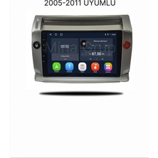 Zenitho Snp Serisi Citroen C4 2005-2011 Uyumlu 9 Inç Android Multimedya Ekran | 4-64 GB Hafıza | Carplay & Android Auto | Geri Görüş Kamerası Hediyeli