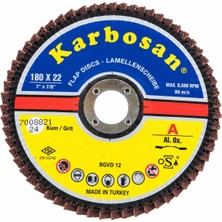 Karbosan 180MM Nk Flap Disk 24 Kum