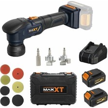 Maxxt 20V Çift Akülü Orbital Polisaj MDMP20VX2P