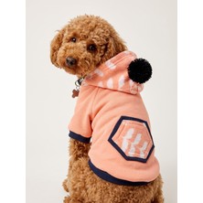 Kemique Peachy Pink Köpekler Için Polar Sweatshirt