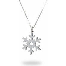 Aytekin Jewelry Kar Tanesi Kolye 925 Ayar Gümüş