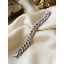 Aytekin Jewelry Buzul Köşeli Gurmet Bileklik 925 Ayar Gümüş