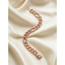 Aytekin Jewelry Rose Ritim Figaro Bileklik 925 Ayar Gümüş
