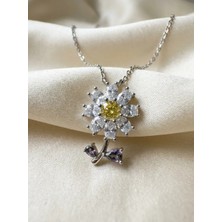 Aytekin Jewelry Bahar Çiçeği Kolye 925 Ayar Gümüş