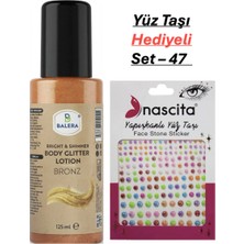 Balera Vücut Losyonu Simli 125 ml & Yüz Taşı Hediyeli-47