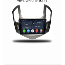 Zenitho Snp Serisi Chevrolet Cruze (2012-2015) Uyumlu 9 Inç Gri 6-128 GB Hafıza Android Multimedya Ekran (Carplay & Android Auto + Geri Görüş Kamerası Hediyeli)